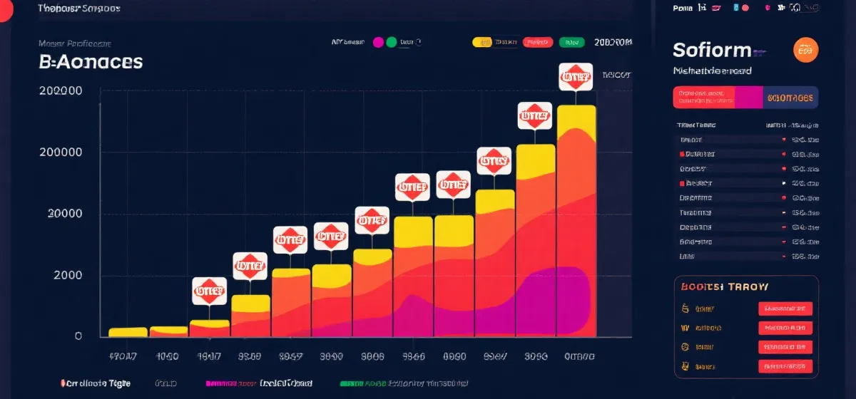 冷热号码与分布趋势示意图
